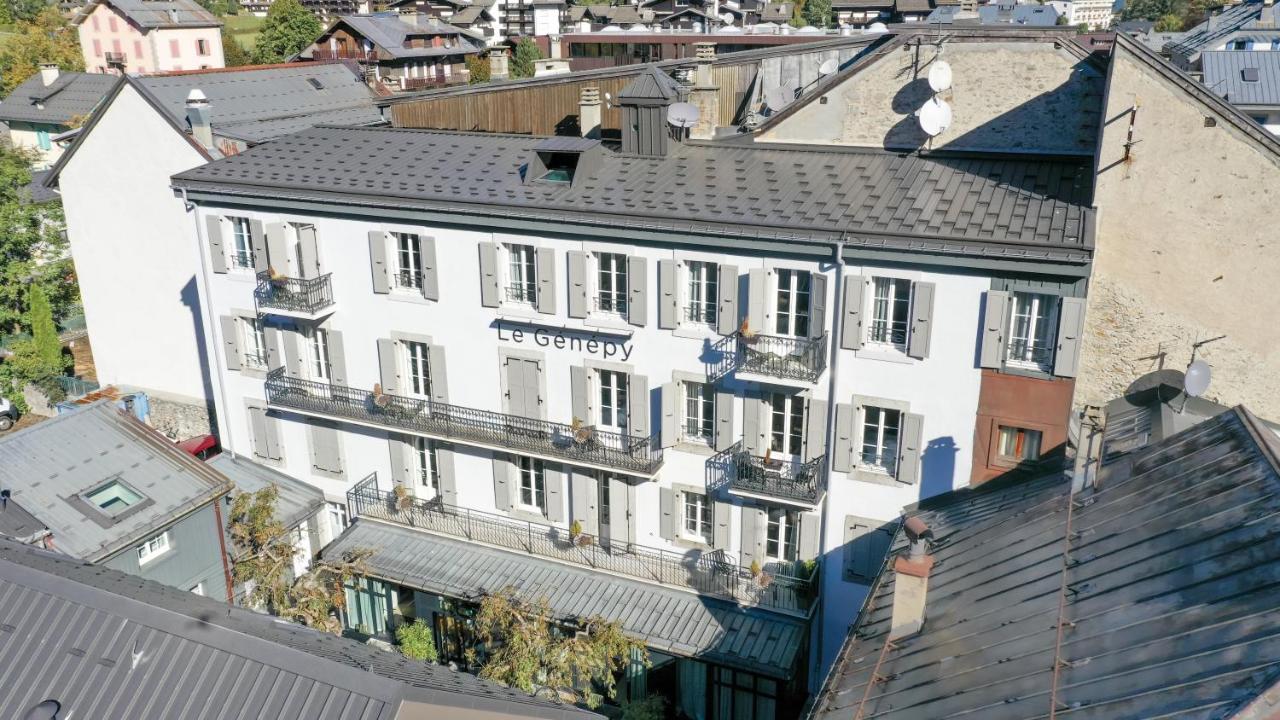 Le Génépy - Appart'hôtel de Charme Chamonix Mont Blanc Exterior foto