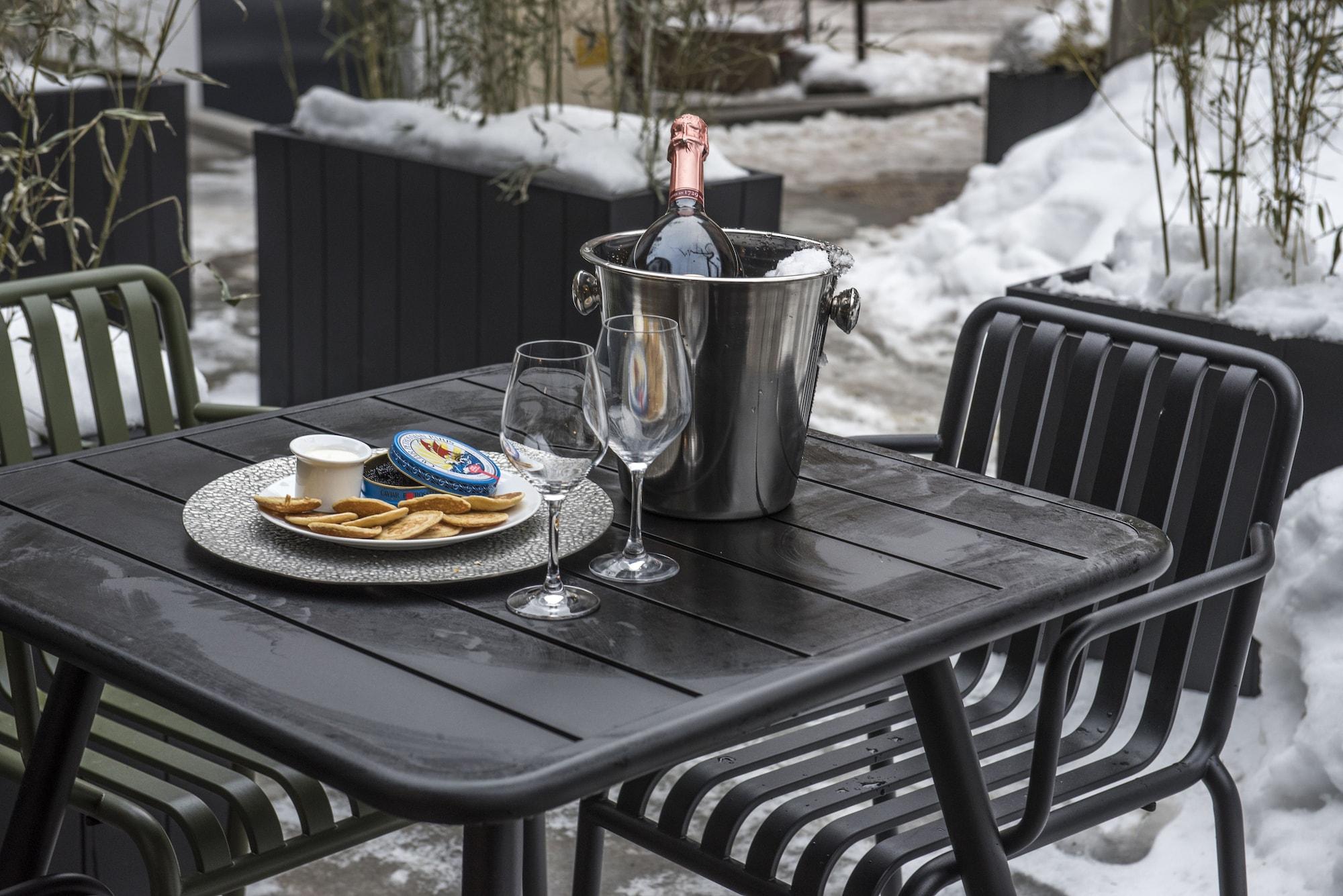 Le Génépy - Appart'hôtel de Charme Chamonix Mont Blanc Exterior foto