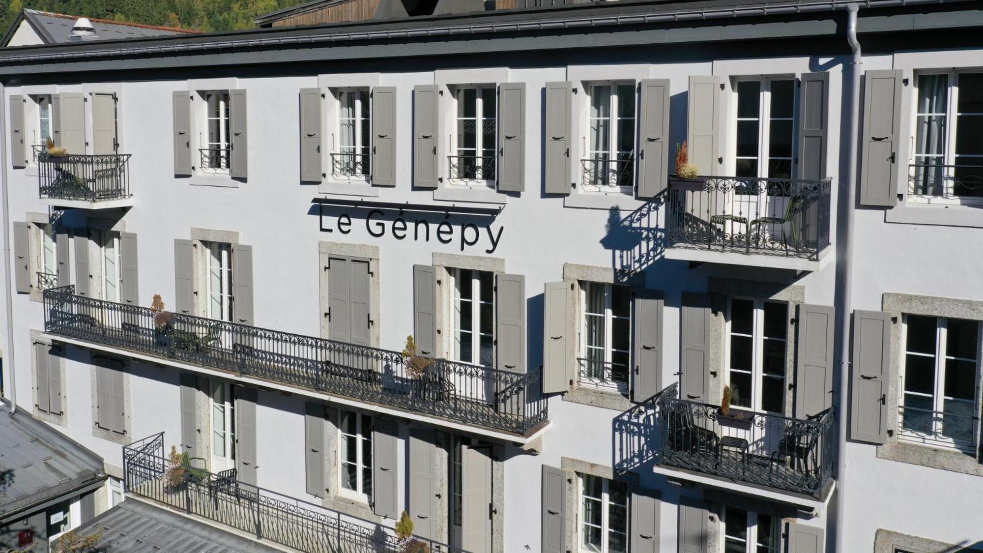 Le Génépy - Appart'hôtel de Charme Chamonix Mont Blanc Exterior foto