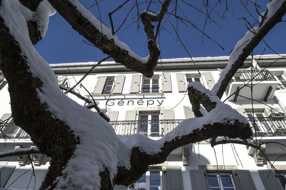 Le Génépy - Appart'hôtel de Charme Chamonix Mont Blanc Exterior foto